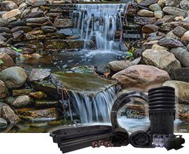 Details about   Savio Small 3300GPH Pump PVC Pond Free Waterfall Kit 10' x 10' PVCPSS6 